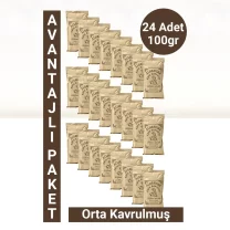 Orta Kavrulmuş Türk Kahvesi 24 Adet 100gr